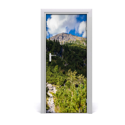 Fototapeta na dvere samolepiace Morské oko Tatry