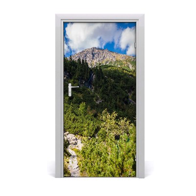 Fototapeta na dvere samolepiace Morské oko Tatry