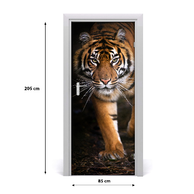 Fototapeta samolepiace na dvere tiger