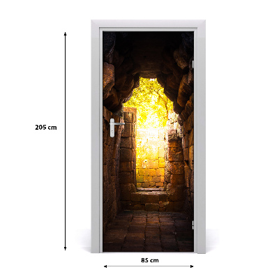 Fototapeta samolepiace na dvere piváreň zamku