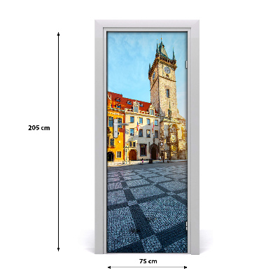 Fototapeta samolepiace na dvere Praha