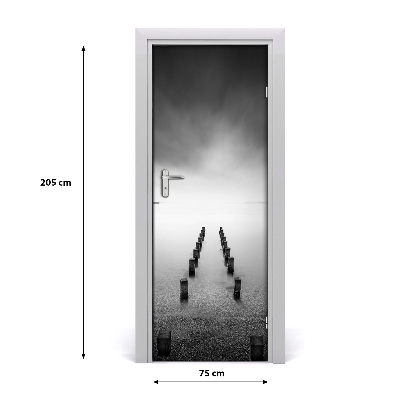 Fototapeta samolepiace na dvere voda jazero
