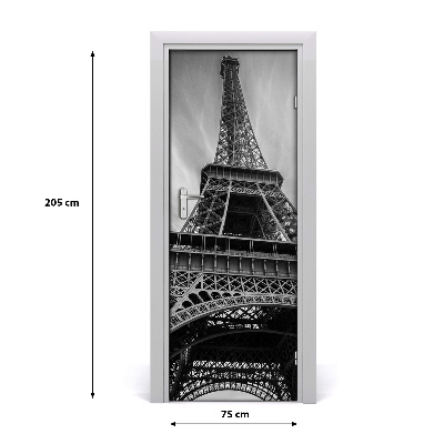 Fototapeta samolepiace na dvere Eiffelova veža