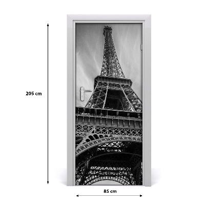 Fototapeta samolepiace na dvere Eiffelova veža