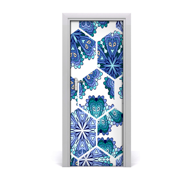 Fototapeta na dvere mandala