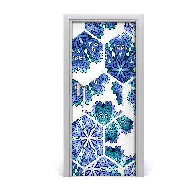 Fototapeta na dvere mandala