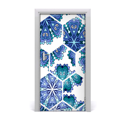 Fototapeta na dvere mandala