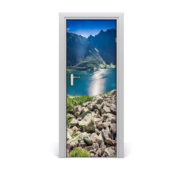 Fototapeta na dvere samolepiace Čierna stav Tatry