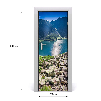 Fototapeta na dvere samolepiace Čierna stav Tatry