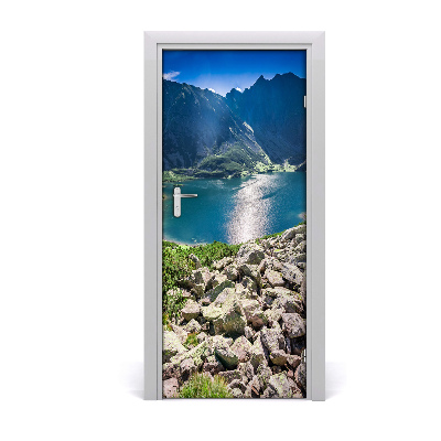 Fototapeta na dvere samolepiace Čierna stav Tatry