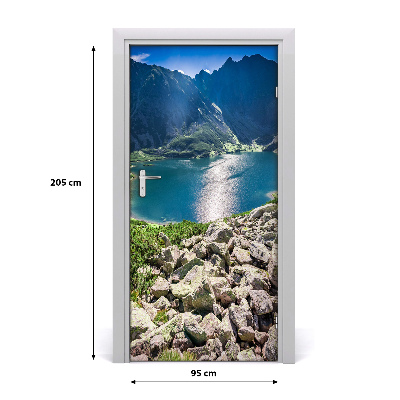 Fototapeta na dvere samolepiace Čierna stav Tatry