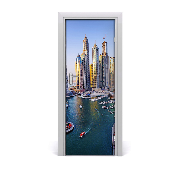 Fototapeta samolepiace na dvere Dubaj záliv