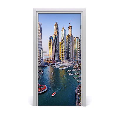 Fototapeta samolepiace na dvere Dubaj záliv