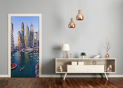 Fototapeta samolepiace na dvere Dubaj záliv