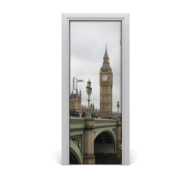 Fototapeta samolepiace na dvere Elizabeth Tower Londýn