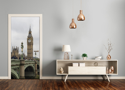 Fototapeta samolepiace na dvere Elizabeth Tower Londýn