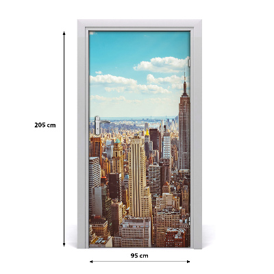 Fototapeta samolepiace dvere New York