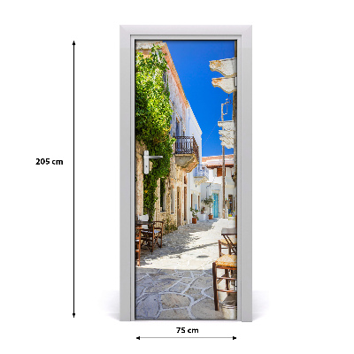 Fototapeta samolepiace dvere Ostrov Naxos Grécko