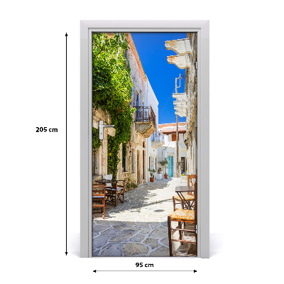 Fototapeta samolepiace dvere Ostrov Naxos Grécko