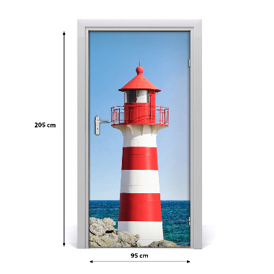 Fototapeta na dvere samolepiace morský maják