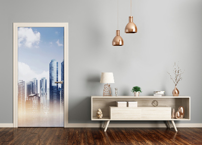 Fototapeta na dvere samolepiace mrakodrap