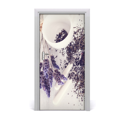Fototapeta na dvere Nepára z levandule
