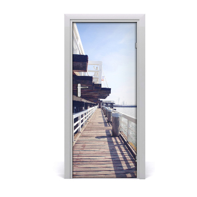 Fototapeta samolepiace na dvere mólo Sopot