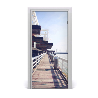 Fototapeta samolepiace na dvere mólo Sopot