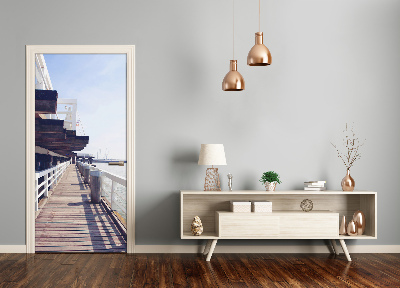 Fototapeta samolepiace na dvere mólo Sopot