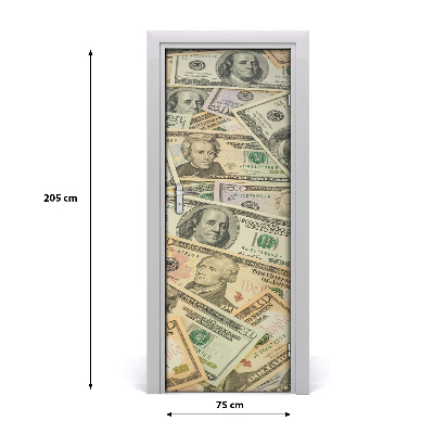 Fototapeta na dvere doláre