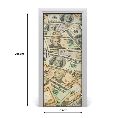 Fototapeta na dvere doláre
