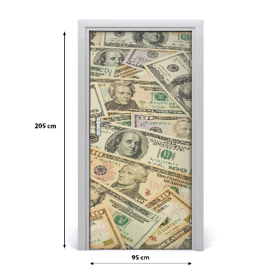 Fototapeta na dvere doláre