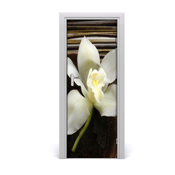 Fototapeta na dvere orchidea