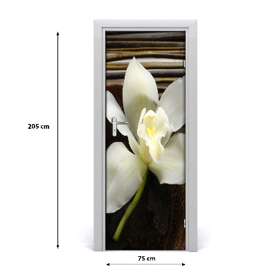 Fototapeta na dvere orchidea