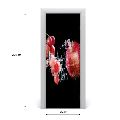 Fototapeta na dvere do domu samolepiace ovocie