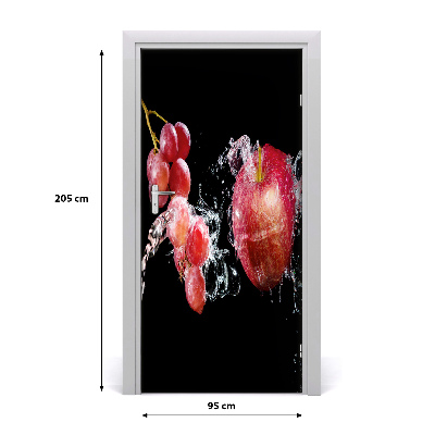 Fototapeta na dvere do domu samolepiace ovocie