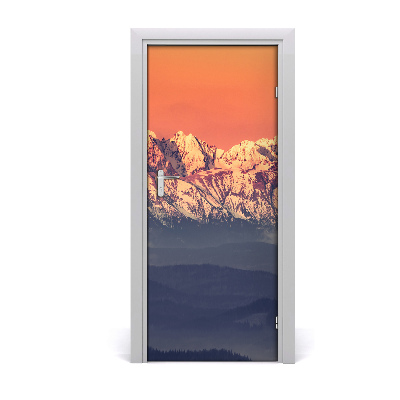 Fototapeta na dvere samolepiace Panorama Tatry