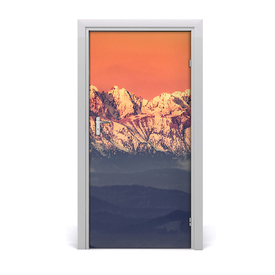 Fototapeta na dvere samolepiace Panorama Tatry