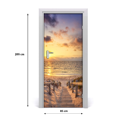 Fototapeta na dvere Chodník na pláž