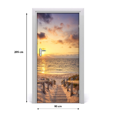 Fototapeta na dvere Chodník na pláž