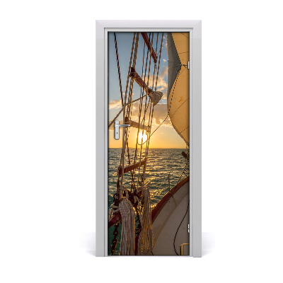 Fototapeta samolepiace na dvere jachta