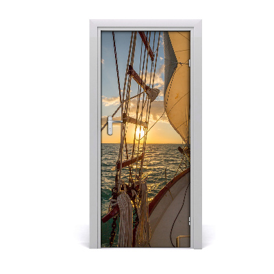 Fototapeta samolepiace na dvere jachta