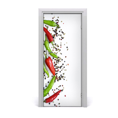 Fototapeta na dvere samolepiace chilli
