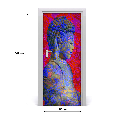 Samolepiace fototapety na dvere Abstrakde budha
