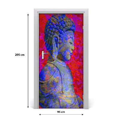 Samolepiace fototapety na dvere Abstrakde budha