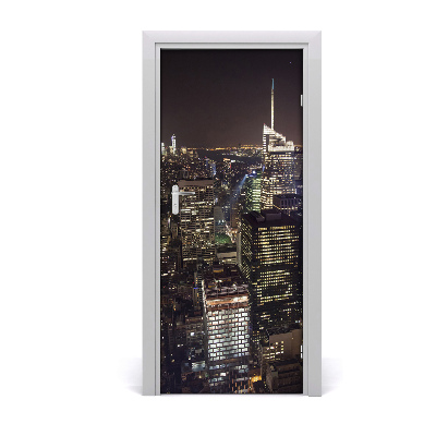 Fototapeta samolepiace na dvere New York noc