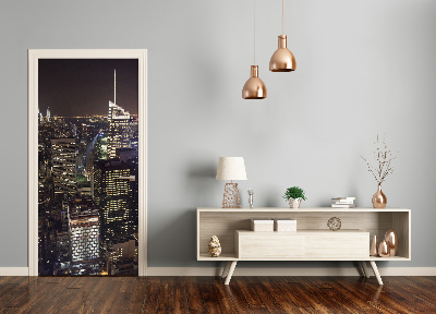 Fototapeta samolepiace na dvere New York noc