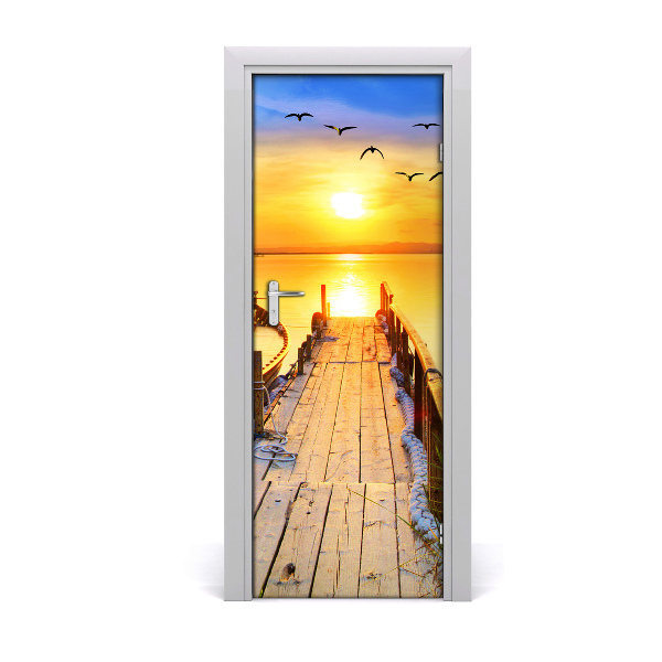 Fototapeta na dvere jazero