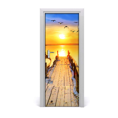 Fototapeta na dvere jazero