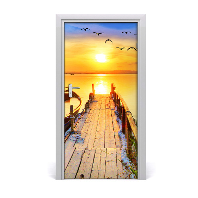 Fototapeta na dvere jazero
